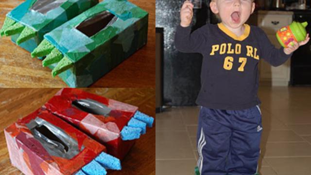 PBS Parents: Make Dinosaur Feet