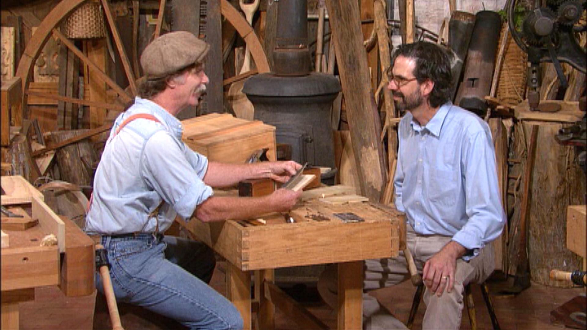 Chris Schwarz Featured Guests The Woodwright's Shop with Roy