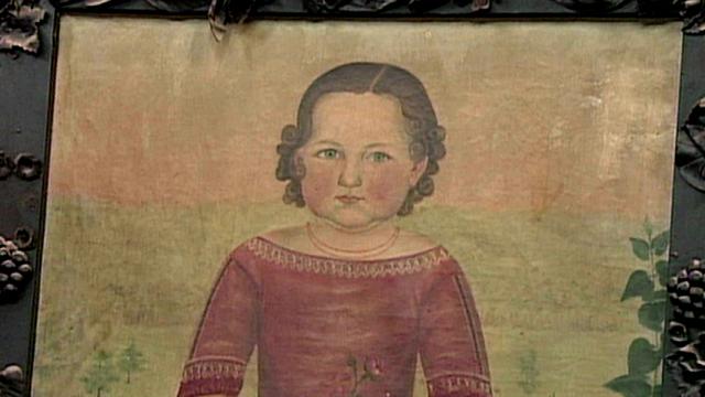 Image of Appraisal: Folk Art Portrait, ca. 1845