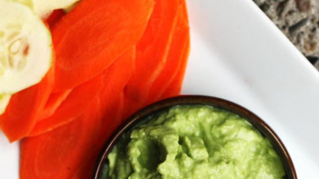 Image of Edamame Avocado Wasabi Dip