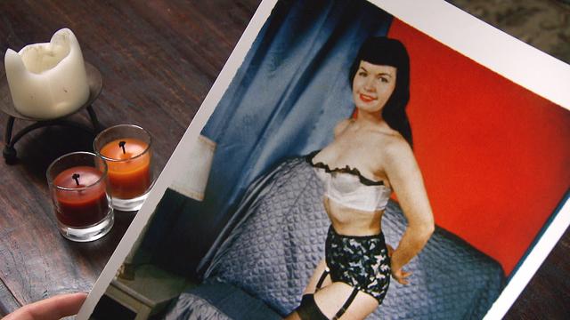 Image of Bettie Page And The Forbidden Pinup