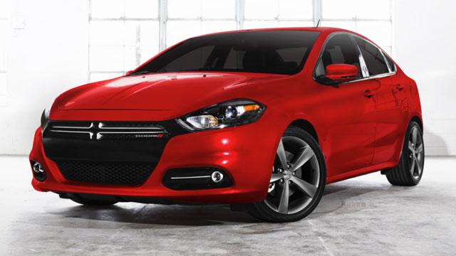 Image of 2013 Dodge Dart & 2012 Range Rover Evoque