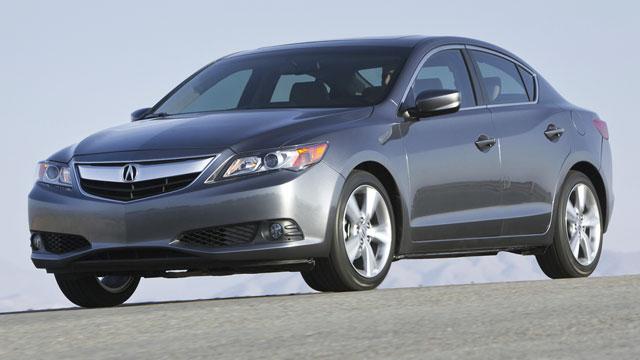 Image of 2013 Acura ILX & 2012 Porsche 911