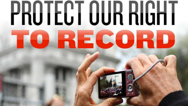 Image of Citizens Get Conflicting Messages About Right to Record