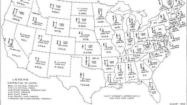 Image of CCC Camps Across America