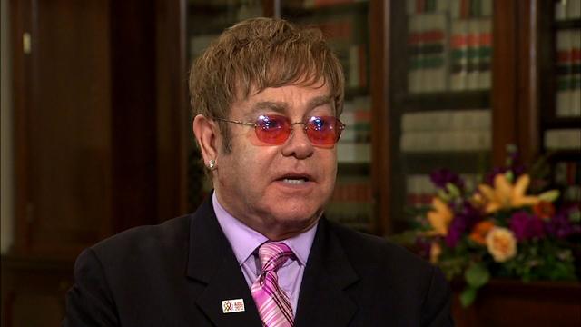 Image of Elton John: Compassion Is Part of Cure for AIDS