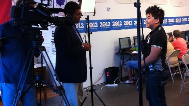 Image of Behind the Scenes with the NewsHour in Nevada