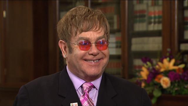 Image of Tuesday on the NewsHour: Elton John