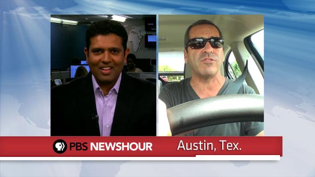 Image of The View from the Volt: Miles Risks Safety While Talking...