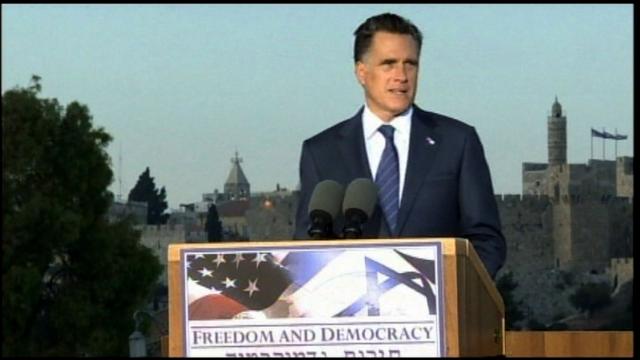 Image of Israeli Prime Minister Meets with Mitt Romney