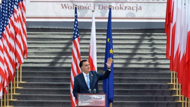 Image of Romney's Comments in Israel Overshadow Visit to Poland